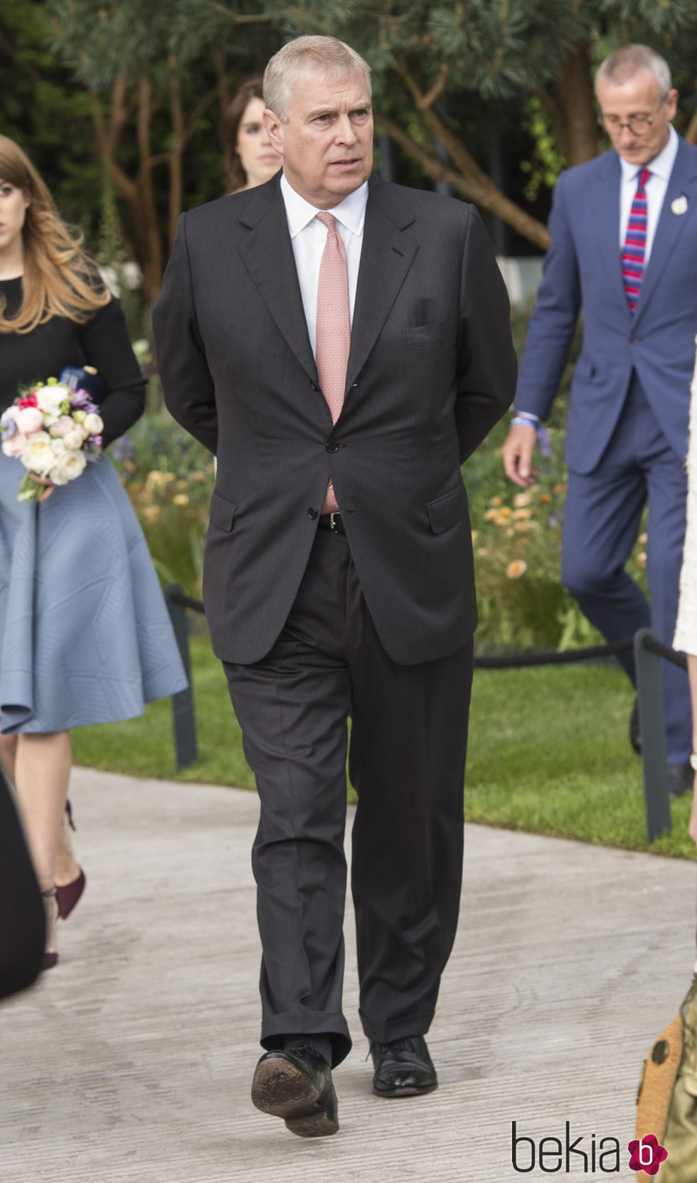 El Duque de York en la Chelsea Flower Show 2016