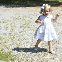 Leonor de Suecia en su primer acto oficial en Gotland