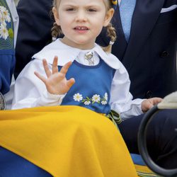 Estela de Suecia en el Día Nacional de Suecia 2016