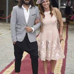 Rafael Amargo y Amor en la boda de Juan Carmona y Sara Verdasco 