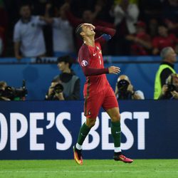 Cristiano Ronaldo desesperado por no marcar gol a Austria en la Eurocopa 2016