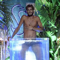 Jorge Díaz en la prueba de resistencia bajo el agua en 'Supervivientes'