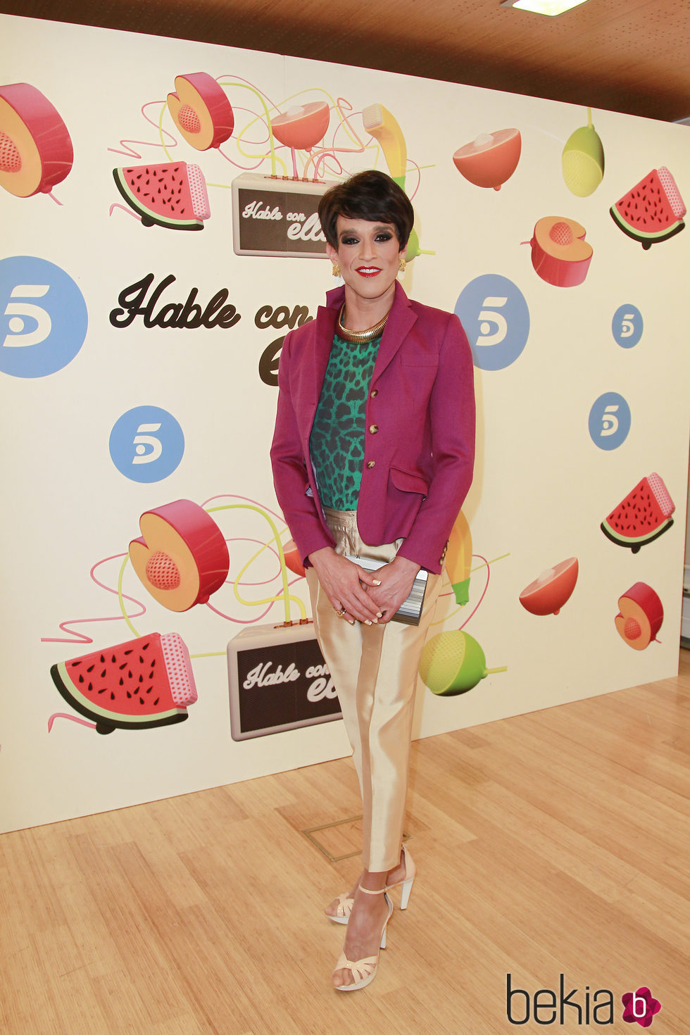 Soledad León de Salazar en la presentación de la nueva temporada de 'Hable con ellas'