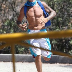 Justin Bieber corriendo