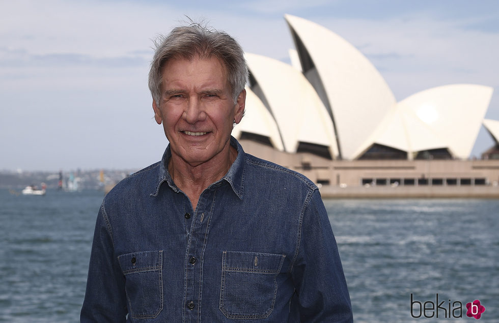 Harrison Ford posando en Sydney