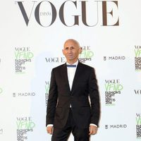 Modesto Lomba en el photocall de Vogue's Fashion Night Out 2016