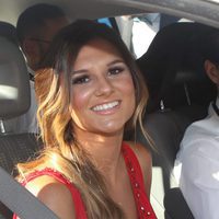 Alejandra Lozano, novia de Javier Tudela, en la boda de Kiko Matamoros y Makoke