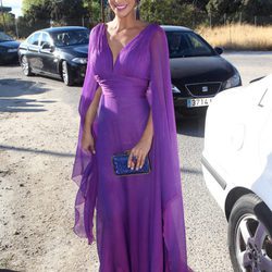 Tamara Gorro en la boda de Kiko Matamoros y Makoke