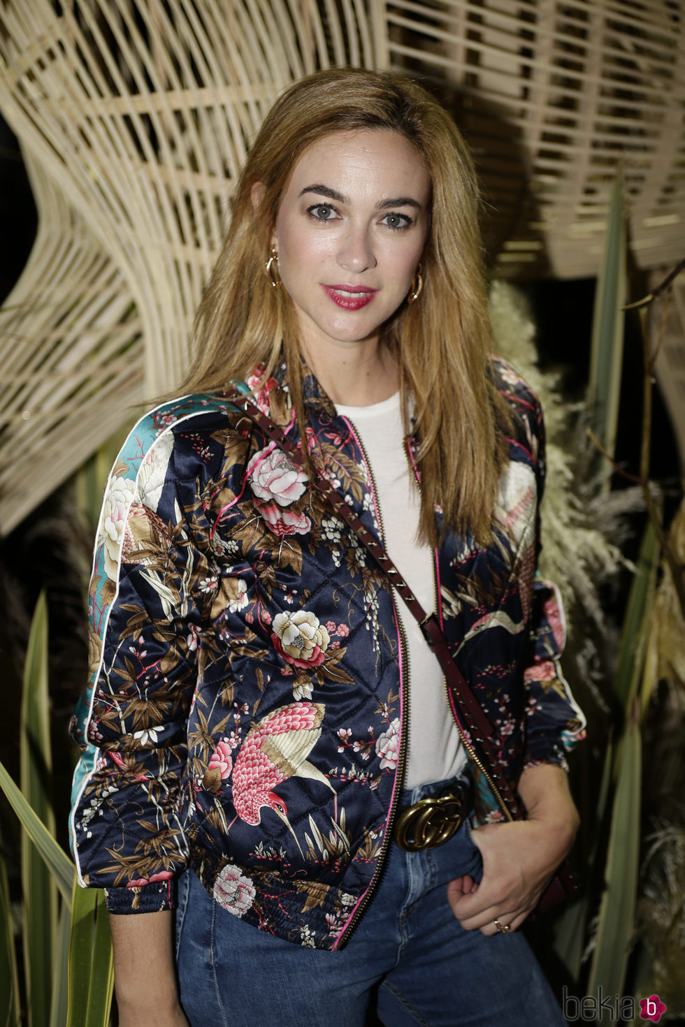 Marta Hazas en el desfile de Jorge Vázquez colección primavera/verano 2017 en la Madrid Fashion Week