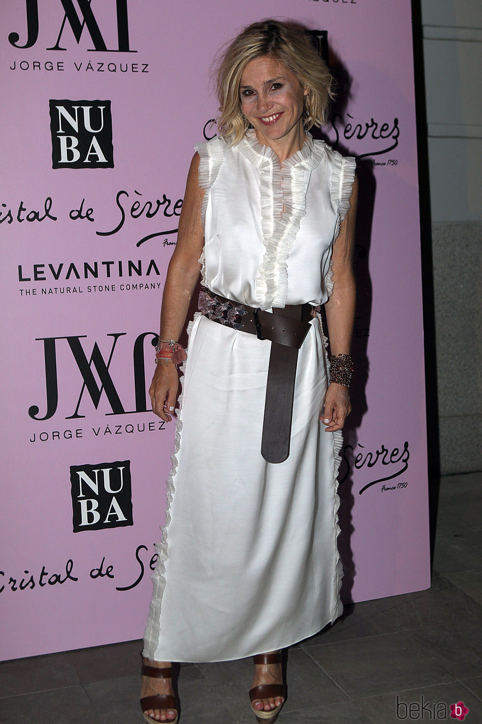 Eugenia Martínez de Irujo en la fiesta de presentación de la colección 'Mogambo' de Jorge Vázquez
