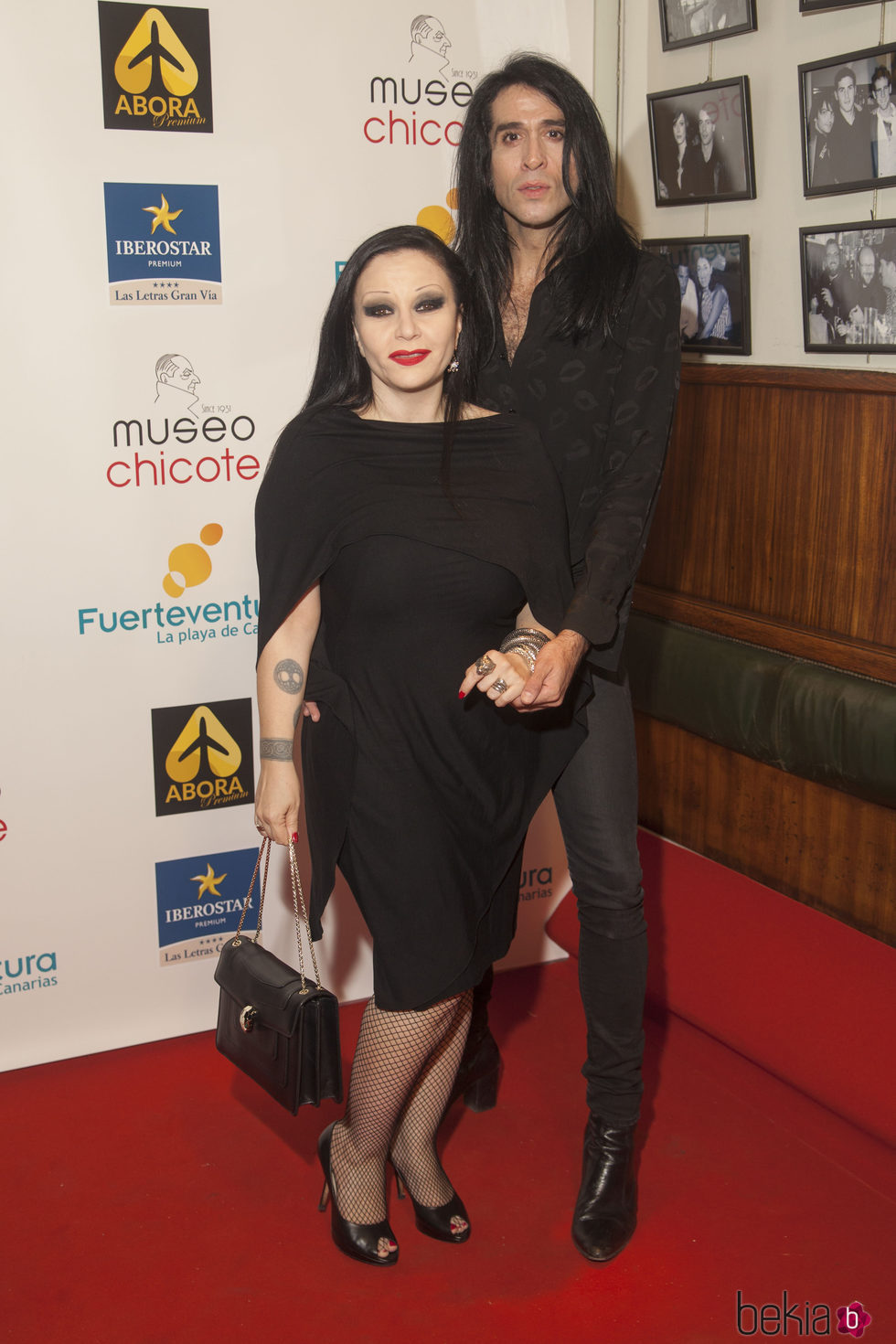Alaska y Mario Vaquerizo en los Premios Chicote 2016